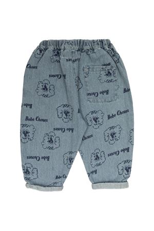 blue cotton trousers BOBO CHOSES KIDS | B126AB074.